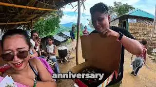 Kakaibang pag surprise ito sa Anniversary ng asawa sa bundok ng Puerto Galera