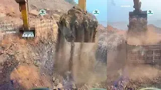 The Process Of Soil Excavation And Transportation P1431