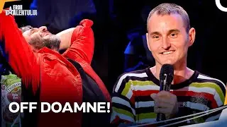 A Rupt Scena Şi A Făcut Juriul Să Râdă İn Hohote! | Romanii au Talent