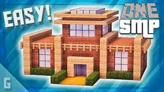 Made Modern House In ONE SMP Server || Hindi || By Self playz