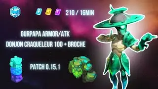 [WAVEN - 0.15.1] Broche - Farm Runes Gurpapa Atk/Arm Donjon Craqueleur 100