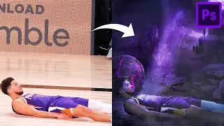 Devin Booker | Photoshop Design Breakdown | Sports Design | Cal So Scoped