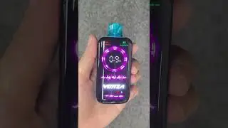 VANZA full screen dual mesh 4 vaping mode pulse mode disposable vape dynamic light #trending