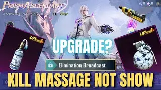 PRISM ASCENDANT GILT SET PUBG MOBILE | HOW TO UPGRADE SOULBOUND PRISM GRENADE AND MOLOTOV SKIN PUBG