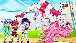 JUMP Viral Challenge - Anna gana a todos los jugadores | Rainbow Z Gacha Historias