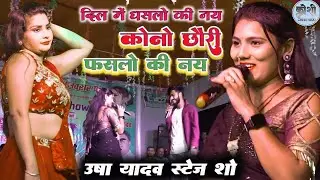 #usha_yadav_ka_gana दिल मे धसलो की नय कोनो छौरी फसलो की नय Usha Yadav Stage Show #maithilisong