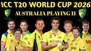 Australia t20 world cup playing 11 || icc T20 world cup Australia dengerous playing 11 #t20worldcup
