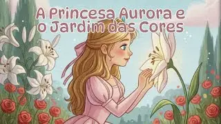 A PRINCESA AURORA E O JARDIM DAS CORES | #historiainfantil #contosinfantis