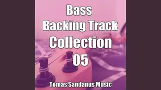Rock Power Ballad Bass Backing Track in A minor
