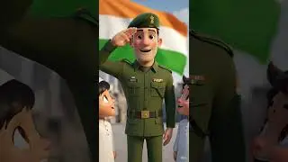 Happy Republic Day 🇮🇳 | Unity Cartoon for Kids | 26 JanuaryJai hind bharat || Desh bhakti song