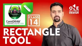 Rectangle Tool in CorelDraw 2020 | Class # 14 | Urdu / Hindi (Complete Course for Beginners)