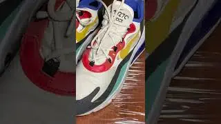 Химчистка пары Nike Air Max 270 React Bauhaus