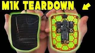 23g Carbon Fiber Teardown - Zaunkoenig M1K Gaming Mouse