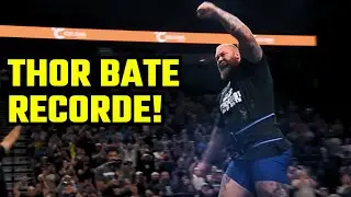 A Torcida PEDIU e Hafthor Bjornsson BATE Mais Um RECORDE MUNDIAL no Strongman!