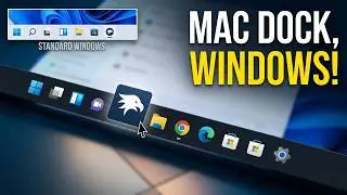 Dock Animation как в MacOs для Windows — это работает!