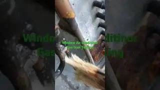 window Ac Gas leak Testing
