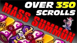 Summoners War | MASS SUMMON : 335 MS, 25 LD , 8 Legendary Scrolls !