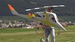 BIG INTERMESHING ROTORS RC TURBINE HELICOPTER MODEL KAMAN K-MAX K-1200 HEAVY LIFT TRANSPORTER