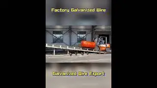 Горячеоцинкованная проволока Zhaohong Metal для катушек #оцинкованнаяпроволока #фабрикапроволоки