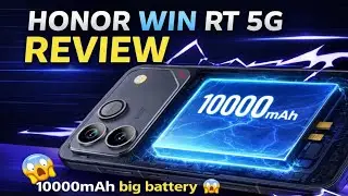 HONOR WIN RT 5G 🔥😱 Officially is Here With 10000mAh Big Battery 😱🔥..