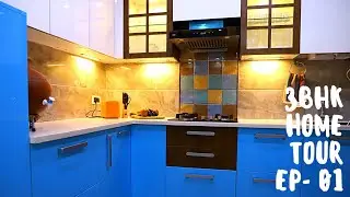 3BHK Home Tour | Home interior design | Greater Noida | home by build space | EP#01