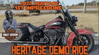 2022 Heritage Test Ride & First Impressions