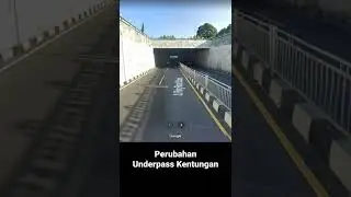 Perubahan Underpass Kentungan #jogja