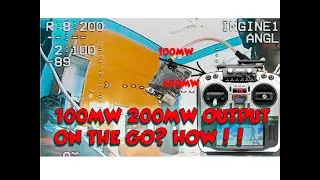 HOW TO CHANGE VTX POWER WITH AUX SWITCH| BETAFLIGHT TOTURIA