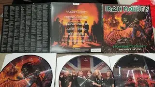 Iron Maiden From Fear to Eternity the Best of 1990-2010 Vinyl unboxing 3LP #ironmaiden
