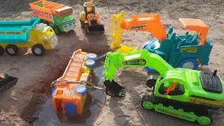 Dumper and Tanker Rescue Mission | JCB Pulling out Dumper | ছোটদের গাড়ি উল্টে যাওয়ার ভিডিও