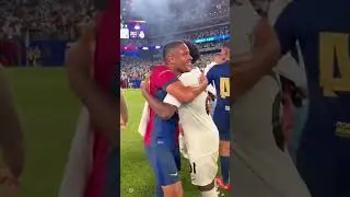 When teammates meet again #football #soccer #reunion #shorts