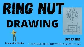 RING NUT DRAWING