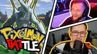 WALKA NA POKEMONY Z 100 POZIOMEM! - Pixelmon Battle