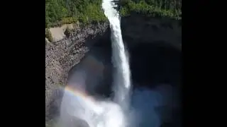 Водопад Хелмкен Helmcken falls Canada