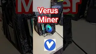 Майнинг-ферма с двумя материнскими платами Verus CPU #shorts #crypto #cpumining