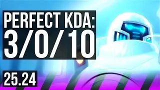 BLITZCRANK & Draven vs LEONA & Kai'Sa (SUP) | Perfect KDA: 3/0/10 | EUW Master | 25.24