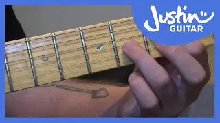 Уменьшенный до аккорда 7b9 — урок игры на джазовой гитаре [JA-029]