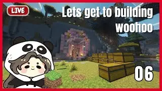[🔴LIVE ] Decorating My Storage Area【ENG/中文】Minecraft Survival w/ Friends