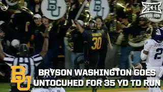 Bryson Washington Goes Untouched for His 3rd Touchdown