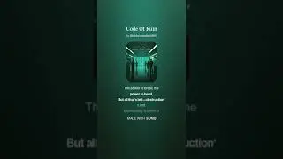 Code Of Ruin (a evil Genetics vocaloid song)