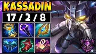 Kassadin vs Azir [ MID ] Lol Korea Master Patch 12.5 ✅