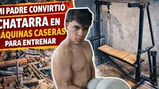 Mi padre convirtió CHATARRA en MÁQUINAS caseras para HACER EJERCICIO 😱