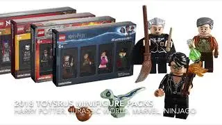 2018 NEW ToysRus Minifigure Packs revealed! (bricktober)