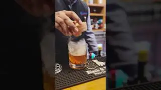 Smoke cocktail // cocktail // whiskey // Jim beam