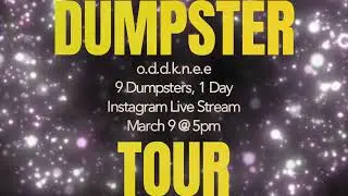OddKnee Dumpster Tour Promo