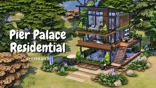 Pier Palace Residential || The Sims 4 - Speedbuild