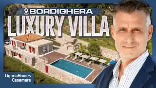 Elegant Villa with Sea View and Swimming Pool in Bordighera, Italy