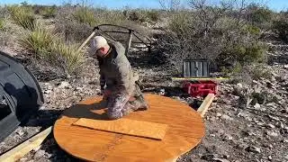 Assembling the RAM 700 Hunting Blind. PART 1