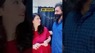 Husband rocked😂#ytshorts #creator #husbandwifecomedy #foryou #funnyshorts #viral #trending #comedy