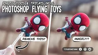 Toy Photography Tips & Tricks Session No.  6 - How to Edit Flying Toys w/ Photoshop #toyphotography